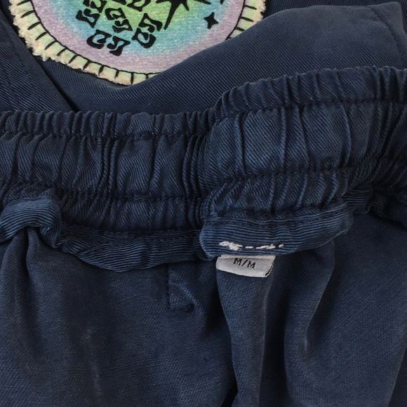 New Lost Daze Men's Shorts Size M Navy Blue Side Slash Pockets/Back Pocket - Picture 6 of 6